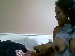 Maxine X takes huge toy deep in asian pussy!