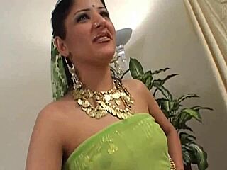 Indian wife cheats on husband, blackmailed for money with big cock, clear Hindi audio