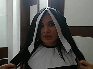 I'm nun Bianca confessing my sins to the priest, he giv me oral and fucked my ass.
