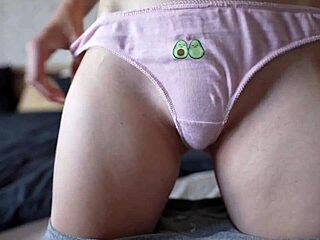 Step mom caught step son with boner and helps to cum quick inside pussy while her husband is home