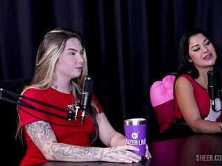 Swing compilation with Tiffany Rocha and Raphaela Savanah part 1 on sheer red! 😏