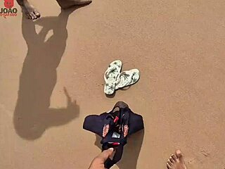 nudist beach adventure turns into orgy with doggystyle fucking and tight cuckold double penetration