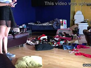 Petite Girls Try On Lingerie, Turning Into Party