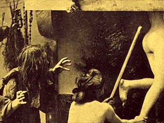 Retro halloween antique collection