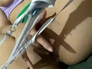 Colombian University Nymphomaniac Alexia Engages In Intimate Masturbation And Fingering Session