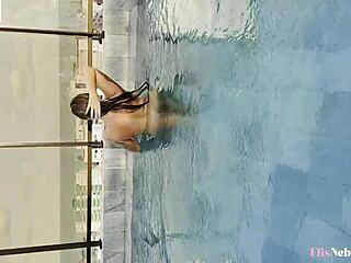 Elis Nebsniak Feels Aroused During Gym Workout