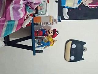 Young Amateur Fondles Neighbor's Dick When No One Is Home