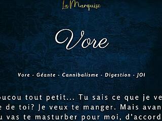 Vore French audio joi giantess 😍
