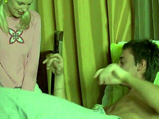 Slim Boy Assfucks Horny Teen's Tight Shaved Ass