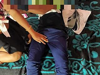 Desi stepfather fucks stepdaughter hard with big tits and ass in doggystyle 😍