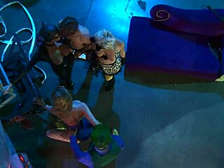 big boob superheroines gettin off with horny heroes on bed