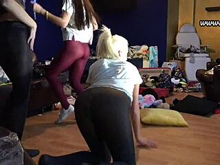 Petite Girls Try On Lingerie, Turning Into Party