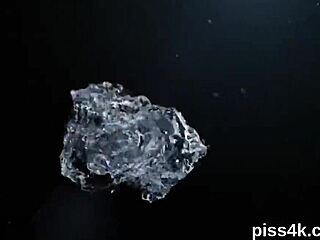 Sensual Lesbo Nymphos Get Sprayed with Pee and Blast Wet Twats.