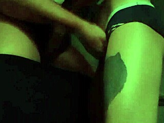 hot lesbian mutual masturbation in underwear.