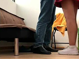 Nataly argentina ninfomana escapes classes to fuck professor