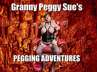 Granny Peggy Sue Pegs and Sucks Cock Before Swallowing Cum in POV