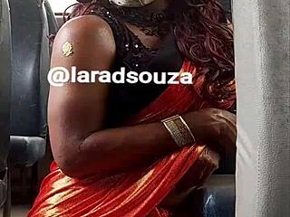 Bold Indian Crossdresser Lara Dsouza Slutty Bus Video Part 2