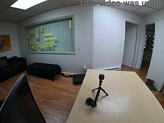 Britney madison's casting interview with intense scenes