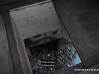 slim teen megan venturi banged in abandoned hospital 😍