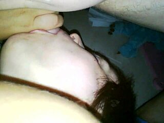 Ex-wife gives amazing blowjob, sucking so good!