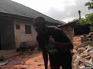 Mad BBW Picking Dirt From The Bin Fucked By Lonely Guy With No Wife!