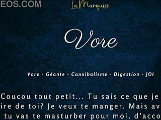 Vore French audio joi giantess 😍
