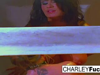 Madison Scott And Charley Explore Lesbian Pleasures.