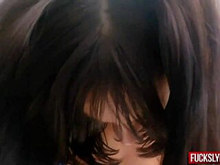 repressed thief hiding perfume bottle drawer burglar deepthroat fucking sex shy hardcore teen 18+ pornstar kissing