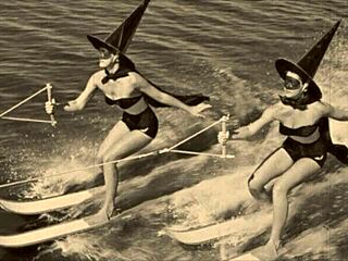 Retro halloween antique collection