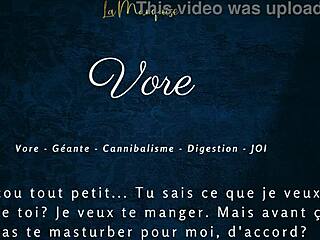 Vore French audio joi giantess 😍