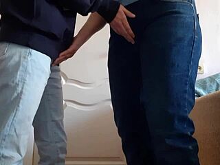 Teacher and student engage in risky mutual masturbation at university