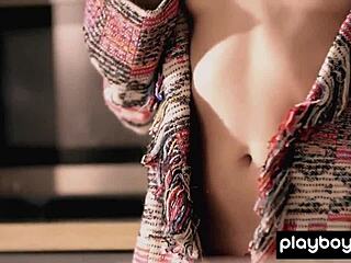 Check out lisa dawn undressing and showing her petite tits to fans