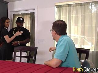 hey check this out a hot domina gets facialized by a big black cock in femdom action