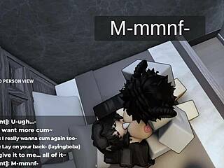 Cute Roblox Slut With Big Ass Loves Cum And Gets Soaked