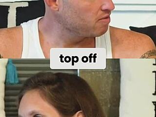 Caught in the moment with an older woman.