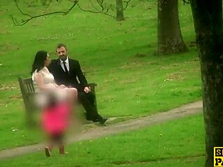 I stalked this british submissive and throated her deep