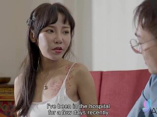 Sexy asian masseuse feifei fucks her client