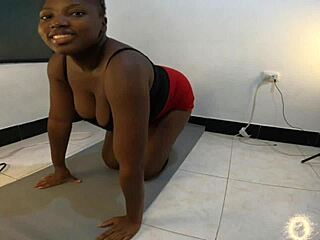 why not get flexible and try big ass yoga positions with me?