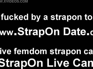 i fuck you with this strapon until you squeal in bdsm femdom pov