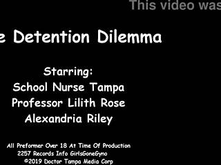 Alexandria riley faces a detention dilemma in the hospital