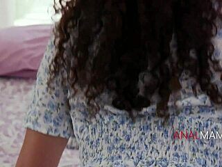 Latina Step Mom's Birthday Anal Gangbang