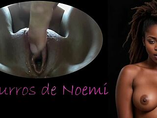 noemi whispers as father son do close up handjob masturbation in part 3