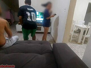 why did i bet and end up fucking my husband's friend? got so horny i did dp with both of them...