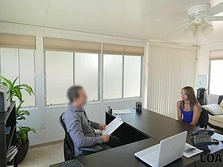 Loan4k: Trip's expensive, so babe gets fucked to get a loan