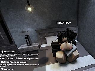 Cute Roblox Slut With Big Ass Loves Cum And Gets Soaked