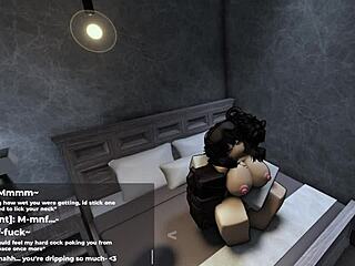 Cute Roblox Slut With Big Ass Loves Cum And Gets Soaked