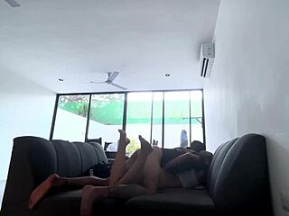 Jealous Stepsister Watches Brother Fuck Friend's Ass