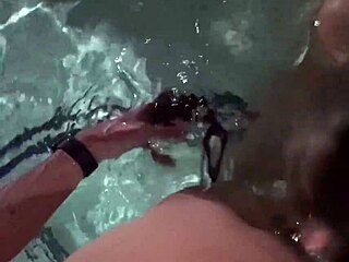 Public hot tub sex contrasts with car orgasm