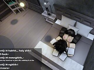 Cute Roblox Slut With Big Ass Loves Cum And Gets Soaked