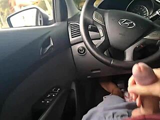 Risky Public Masturbation On The Street For Hot Girl